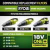 Vacuum Filter Replacement Compatible with Ryobi P712 P713 P714K 18V Hand Vacuum Cleaner, Air Filter Support Assembly Replace A32VC04 533907001 019484001007 view 4