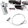 4 Digit Password Laptop Combination Security Lock Cable Digit Password Lock Combination Security Lock Cable Chain Theft Deterrent Desktops for Notebooks view 2