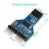 4-Port USB 2.0 Hub for USB Flash Drive, Desktop, Keyboard, Mouse view 3