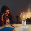 VGAzer Magnetic Levitating Light Bulb Wireless Floating Light Bulb, Levitation LED Light Desk Lamp,360 Degree Automatic Rotating Night Light, Cool Room Home Office Decor Light, Unique Modern Gifts view 3