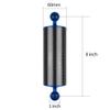 FEICHAO Carbon Fiber Float Buoyancy Aquatic Arm Dual Ball Floating Arm D60MM Camera Underwater Diving Tray (8 inch,Blue) view 2