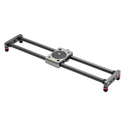ANNSM 16 inches/40cm Mini Table Top Video Camera Slider Carbon Fiber Rail Rods for Smartphone iPhone Samsung DSLR Sony Canon Nikon Loading up to 11 lbs /5Kgs