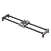 ANNSM 16 inches/40cm Mini Table Top Video Camera Slider Carbon Fiber Rail Rods for Smartphone iPhone Samsung DSLR Sony Canon Nikon Loading up to 11 lbs /5Kgs view 1