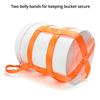 QWORK Durable Bucket Sling with Belly Bands for 5 Gallon Bucket, 200lbs Capacity view 3