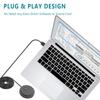 Upgraded USB Conference Microphone for Computer, 360 Omnidirectional Condenser Mic with Mute Key, Great for Video Conference, Gaming, Chatting, Skype, Plug & Play, Windows macOS, Ideal for Gift view 4