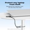 Multplx Laptop Lock Adapter for Security Lock | Adds Security Slot To Any Laptop inc MacBook | Use With Standard T-Shaped Bar Cable Locks | No Adhesive Needed view 2