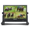 FEELWORLD ATEM156 15.6 Inch Live Streaming Broadcast Director Monitor for ATEM Mini Video Switcher Mixer Pro Studio Television Production with 4 HDMI Input Output Quad Split Display view 1
