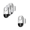 120 DB Loud Door and Window Open Alarm Sensor 3 Pack & 1 Pack for Kids, Dementia Patients Safety, Wireless Security Alarms Keep Your Home, Pool, Cabinet, Business Safe view 1