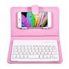 Cuifati Bluetooth Keyboard & Case,2 in 1 Stylish Stand case Cover + Detachable 3.0 Bluetooth Keyboard,for 4.5"-6.8" Android, and iOS Phones() view 1