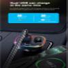 Bluetooth FM Transmitter for Car, QC3.0 & USB-C PD 18W Quick Charger & 7 Colors LED Backlit Car Radio Bluetooth Adapter, MP3 Music Player with EQ Mode, Supports USB Disk view 3