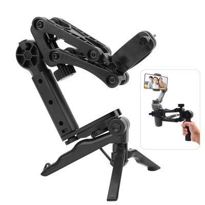 Gimbal Stabilizer for Smartphones, 3 Axis Phone Gimbal, Anti Shock Flexible Extension with Bracket Holder, Universal Handheld Z Axis Stabilizer for Vlog Live Streaming Video