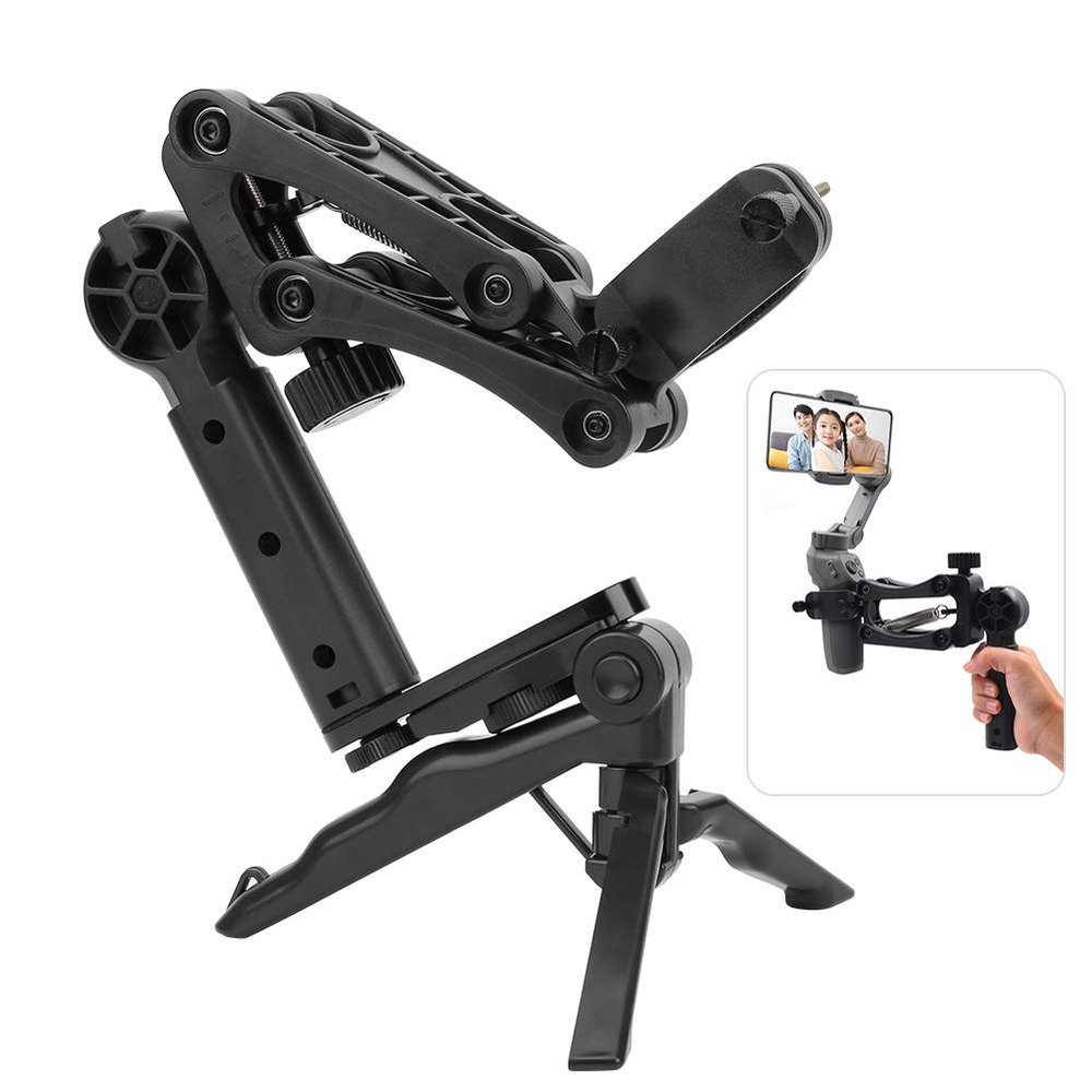 Gimbal Stabilizer for Smartphones, 3 Axis Phone Gimbal, Anti Shock Flexible Extension with Bracket Holder, Universal Handheld Z Axis Stabilizer for Vlog Live Streaming Video