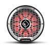 Rockford Fosgate M2D2-12SB Color Optix 12" DVC 2-Ohm Multicolor LED Lighted Marine Subwoofer for Sealed Enclosure - Black/Stainless view 2
