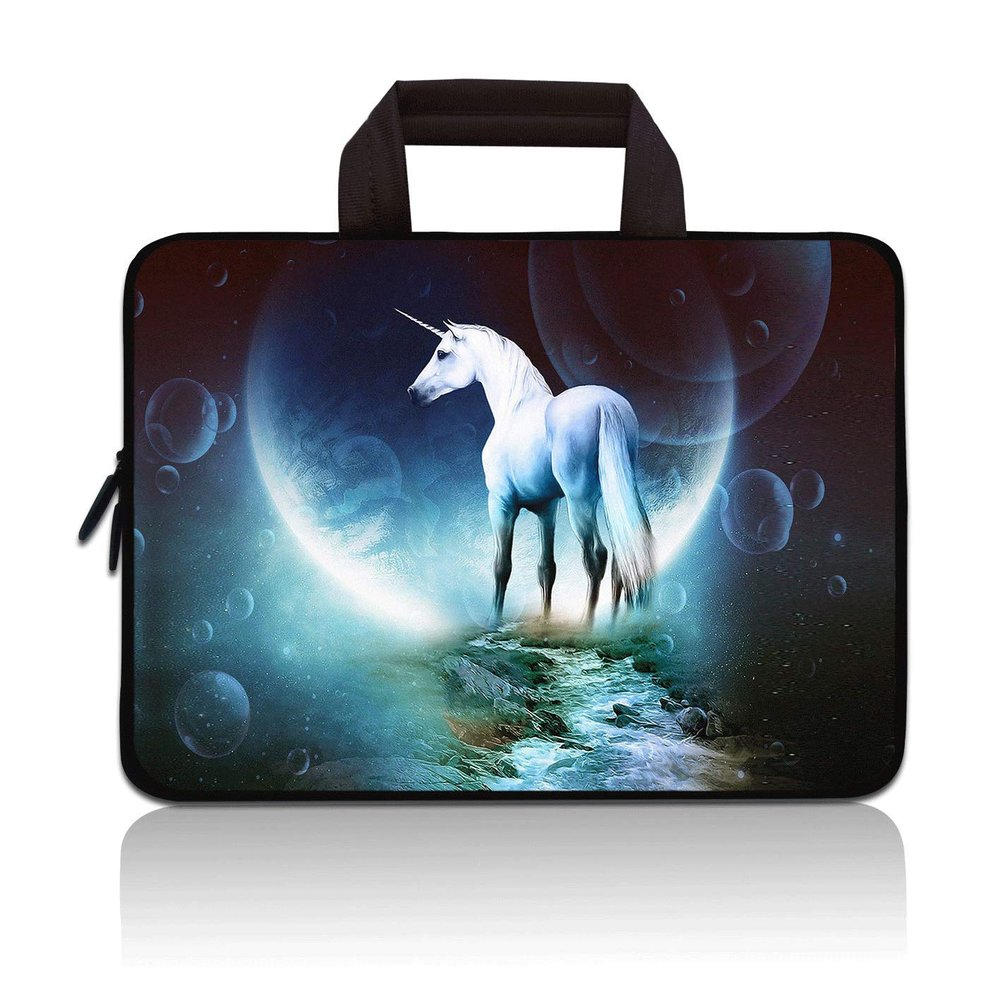 11 11.6 12 12.1 12.5 inch Laptop Carrying Bag Chromebook Case Notebook Ultrabook Bag Tablet Cover Neoprene Sleeve for Apple MacBook Air Samsung Google Acer HP DELL Lenovo Asus(Unicorn)