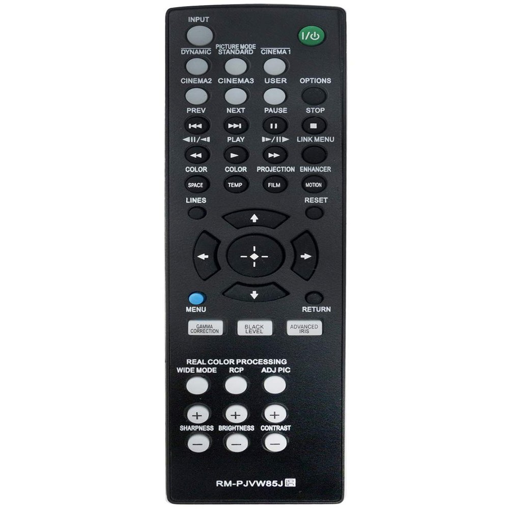AIDITIYMI RM-PJVW85J Remote Control Replace fit for Sony Projector VPL-VW85 VPL-VW90 VPL-VW90ES