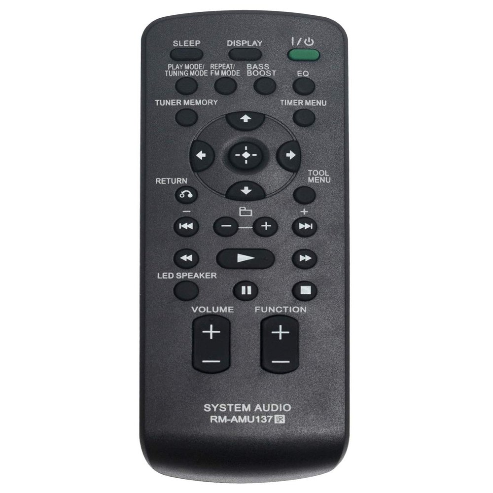 AIDITIYMI RM-AMU137 Remote Control Replace Fit for Sony Home Audio Docking System RDH-GTK11iP RDH-GTK33iP