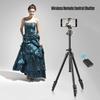 Andoer Camera Tripod Horizontal Mount Professional Travel Tripod with 360 Degree Panorama Ball Head Phone Holder Remote Control for DSLR Cameras Smartphones Compatible with Canon Nikon Sony view 2