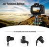 Andoer Camera Tripod Horizontal Mount Professional Travel Tripod with 360 Degree Panorama Ball Head Phone Holder Remote Control for DSLR Cameras Smartphones Compatible with Canon Nikon Sony view 4