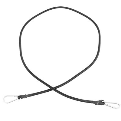 Cabilock 4pcs Bundling Rope with Carabiner Hooks Elastic Straps for Motorcycle Luggage Camping and Outdoor Activities Material