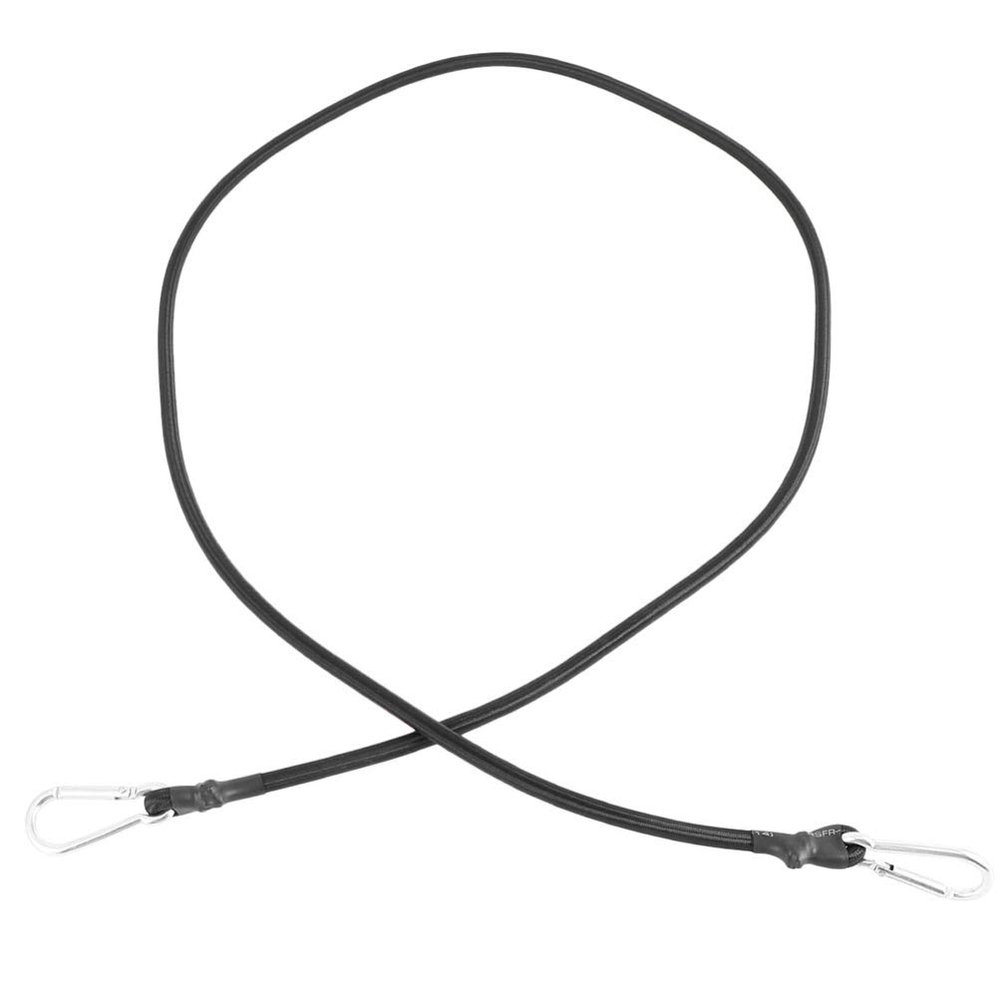 Cabilock 4pcs Bundling Rope with Carabiner Hooks Elastic Straps for Motorcycle Luggage Camping and Outdoor Activities Material