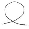 Cabilock 4pcs Bundling Rope with Carabiner Hooks Elastic Straps for Motorcycle Luggage Camping and Outdoor Activities Material view 1