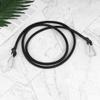 Cabilock 4pcs Bundling Rope with Carabiner Hooks Elastic Straps for Motorcycle Luggage Camping and Outdoor Activities Material view 2