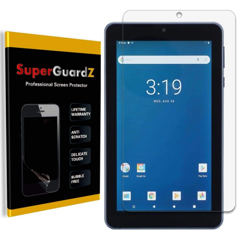 [3-Pack] for Onn 7" Tablet/Onn Surf 7" Screen Protector - SuperGuardZ, Anti-Glare, Matte, Anti-Fingerprint, Anti-Bubble [Lifetime Replacement]