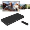 gofanco 4K 3x3 Video Wall Controller and Processor  up to 4K 30Hz, Inputs (USB-C, VGA, DP, HDMI) - 180 Rotate, Edge Correction, 1U, Audio Extractor - 25 Modes, Cascade up to 10x10 (Videowall33) view 1