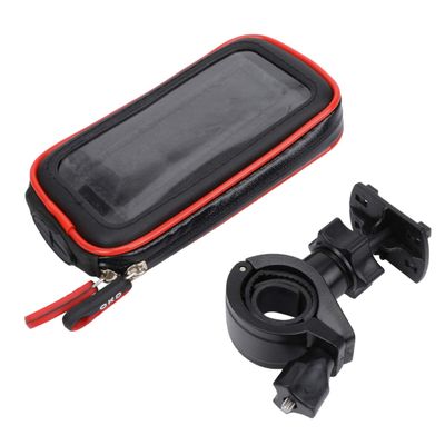 Hemobllo Bike Phone Holder Cell Phone Pouch with Stand for Material Easy to Install Front Bag for Convenient Use