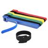 50Pcs Reusable Cable Ties Nylon Strap Adjustable Cable Cord Hook and Loop Ties for Organizer Wraps Cable Accessories view 1