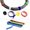 50Pcs Reusable Cable Ties Nylon Strap Adjustable Cable Cord Hook and Loop Ties for Organizer Wraps Cable Accessories view 2