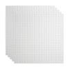 FASDE Square Decorative Vinyl 2ft x 2ft Lay in Ceiling Panel in Gloss White (5 Pack) view 1