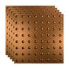 FASDE Dome Decorative Vinyl 2ft x 2ft Lay in Ceiling Panel in Oil-Rubbed Bronze (5 Pack) view 1