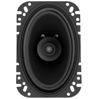 4x6 Speaker,Dual Cone Car Speaker,4x6 Door speaker Single Unit,Full Range,4 Ohm,Wide Frequency Response,Enhanced Bass,Polypropylene Cone,Rubber Surround,OEM Replacement,Coaxial,Car Stereo System