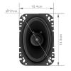 4x6 Speaker,Dual Cone Car Speaker,4x6 Door speaker Single Unit,Full Range,4 Ohm,Wide Frequency Response,Enhanced Bass,Polypropylene Cone,Rubber Surround,OEM Replacement,Coaxial,Car Stereo System view 3