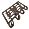 Decor for The Soul Saddle Stand Key Rack Wall Hooks Coat Hanger Cast Iron Western Antique Style view 2