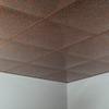 FASDE Minidome Decorative Vinyl 2ft x 2ft Lay in Ceiling Panel in Bermuda Bronze (5 Pack) view 2