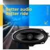 4x10 Speaker,Dual Cone Car Speaker,4x10 Door speaker Single Unit,Full Range,4 Ohm,Wide Frequency Response,Enhanced Bass,Polypropylene Cone,Rubber Surround,OEM Replacement,Coaxial,Car Stereo System view 3