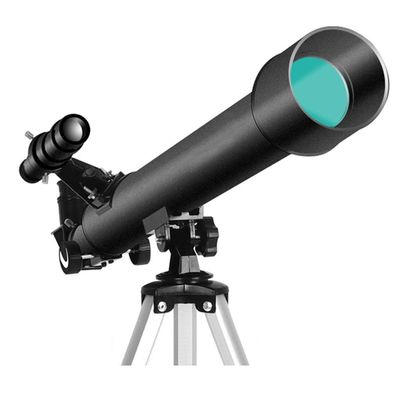 50mm Travel Astronomy Telescope,Portable Lightweight Refractor Telescope - Coated High-Definition Eyepiece - Ideal Telescope for Beginners,Kids and Adult (Color : A+Smartphone Stand)
