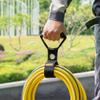 LuBanSir 3 Pack Extension Cord Organizer, 17" Portable Hook and Loop Storage Straps with Grommet Fit Extension Cords, Cables, Ropes, Garden Water Hoses Carrying and Hanging view 3