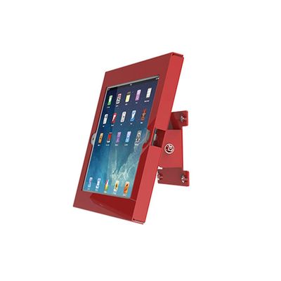 AIZYR Tamper Proof Anti-Theft Tablet Display Holder, 360 Rotating Adjustable Wall Mount Stand for Smart Home, Private Cinema, KTV,Red