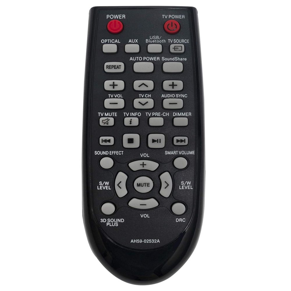 AIDITIYMI AH59-02532A sub AH59-02548A Replacement Remote Control Compatible with Samsung Soundbar HW-F355 HW-FM35 HW-F355/ZA HW-F355/ZC HW-FM35/ZA
