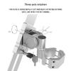 AIZYR Adjustable Lazy Tablet Stand Holder, Wall Mount Aluminum Clamp Mount Bracket with Anti-Theft Lock for Gaming Video Chat,7~10.5inch view 3