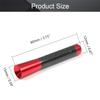 Othmro Universal 3 inches 80mm Carbon Fiber Pattern Screw-on Short Car Radio Antenna red Black 1 pcs view 2
