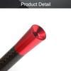 Othmro Universal 3 inches 80mm Carbon Fiber Pattern Screw-on Short Car Radio Antenna red Black 1 pcs view 3