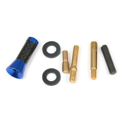 Othmro Universal 3.5cm Carbon Fiber Screw Aluminum Alloy Car Short Radio Antenna 1 pcs