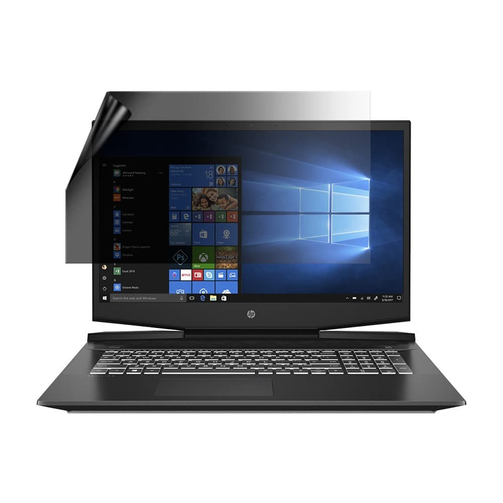 celicious Privacy Lite 2-Way Anti-Glare Anti-Spy Filter Screen Protector Film Compatible with HP Pavilion Gaming 17 CD1014NA