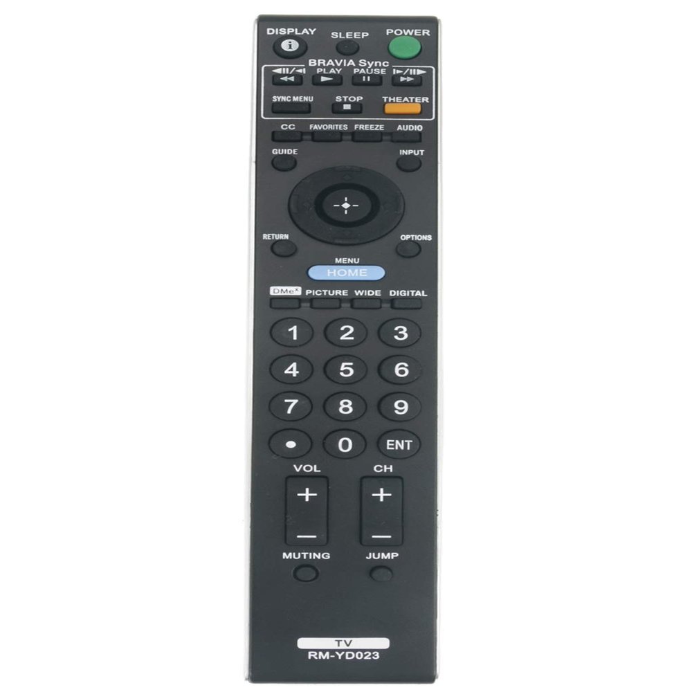 AIDITIYMI RM-YD023 Replacement Remote Fit for Sony LCD TV KDL-40V4150 KDL-32XBR6 KDL-40V4100 KDL-46V4100 KDL-46W4150 KDL-52V4100 KDL-52W4100 KDL-40WL140 KDL-52WL140 KDL-32VL140 KDL-46WL140