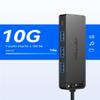 USB Hub VENTION 4-Port USB 3.0 Hub 1.5FT Ultra-Slim Data USB Splitter Charging Supported Compatible with MacBook, Laptop, Surface Pro, PS4, PC, Flash Drive, Mobile HDD view 3