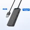 USB Hub VENTION 4-Port USB 3.0 Hub 1.5FT Ultra-Slim Data USB Splitter Charging Supported Compatible with MacBook, Laptop, Surface Pro, PS4, PC, Flash Drive, Mobile HDD view 4